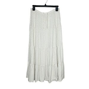 John Galt Brandy Melville Floral Peasant Prairie Tiered Maxi Skirt